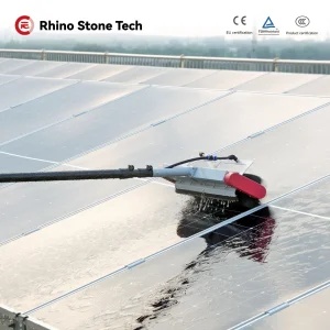 Cold Water Washing Solar Brush PV Panels Cleaning System Solution Toolssolar Panel Cleaning System Kit
