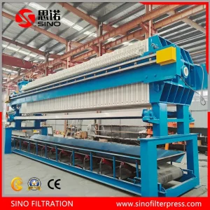 Automatic Chamber Membrane Filter Press for Wastewater Sludge Dewatering Treatment