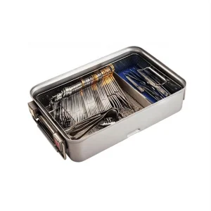 Stainless Steel Wire Mesh Surgical Instrument Sterilization Basket