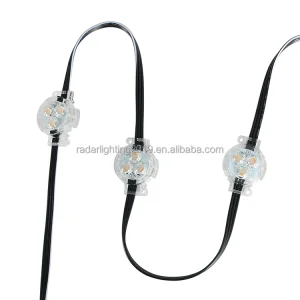 RGBW LED Outdoor Decorative Lighting Permanent Track Lighting Holiday House Decorating