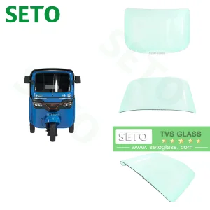Original Factory Size Tvs King Tuk Tuk Windshield Tricycle Parts Laminated Glass