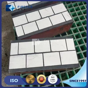 Durable Composite Rubber Ceramic Wear Liners with Steel Plate