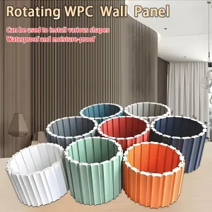China Rotating grates WPC wall panel