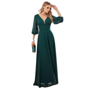 Elegant Loose Fit Bridesmaid Dress