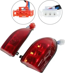 CE Certification 12V 3-Wire Golf Cart Tail Light Kit Replacement
