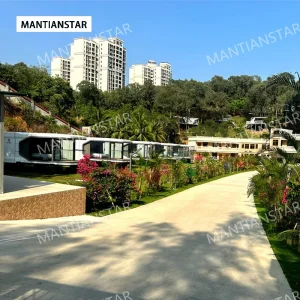 Hot Sale Modern Luxury Expandable Container Waterproof Windproof Prefabricated Villa Capsule Vessel House