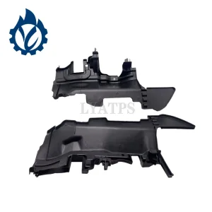 Par de Protetor Defletor de Radiador Lado Rh Lh para Hilux Revo Rocco 20-24 Top Trim 53293-Yp091 53294-Yp090
