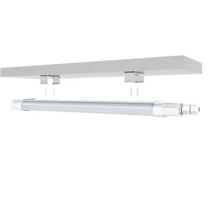 Waterproof Quick-Connect LED Fluorescent Tri-Proof Light Motion Sensor with Microwave Infrared Sensing Tri-proof Light