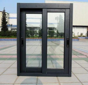 Ventana deslizante flotante de aluminio arquitectónico para villas de lujo