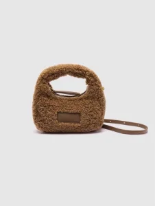 Xianghui Cute Mini-Lamb Wool Handheld Small Women Fluffy Wrist Furry Crossbody Bag