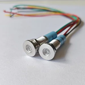 CMP RGB RGY Waterproof Flat 8mm Tri-Color Indicator Light