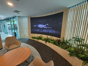 P1.953 250X1000 Slim Indoor LED Display for Control Center, Conference Room, Shopping Mall, Chain Store, Home Cinema