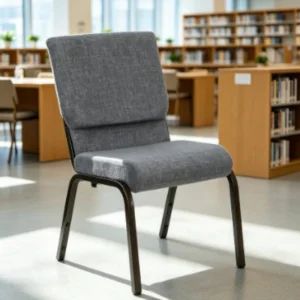 Wholesale Price Church Chairs Stackable Upholstered Metal Auditorium Chair for Theater Use