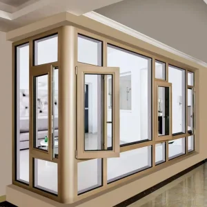 Ventana deslizante aislada de alta calidad y diseño moderno para el balcón de la sala de estar