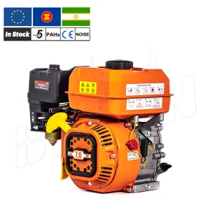 Bison China 170f 4 Motor de Stroke, Motores a Gasolina Pequenos Refrigerados a Ar com Partida Elétrica, Bombas de Água Motor a Gasolina