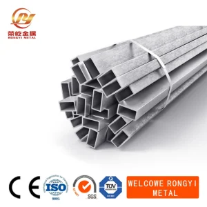 Premium Cold Rolled Stainless Steel Welded Rectangular Tube CE/ISO Certified