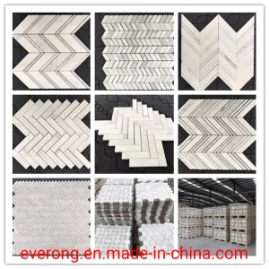 Marble Chevron Mosaic