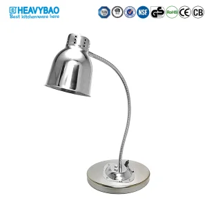 Heavybao Restaurant Hotel Kitchen Equipment High Quality Single Head Table Food Heat Lamp
