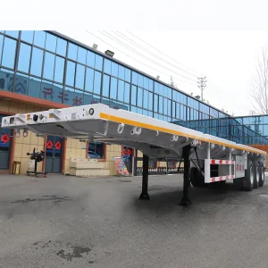 China Tanzania arrival flatbed semi trailer Supplier, CKD