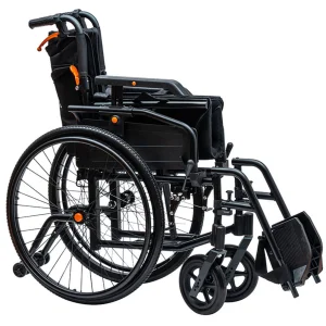 Foldable for Car Trunk Lightweight Aluminum Mobility Aid Manual Wheelchair