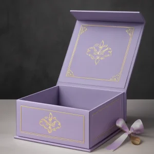Factory Custom High-End Paperboard Gift Box with Lid