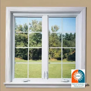 Sliding Vinyl windows Soundproof High Security For Basement House Strong Frame PVC UPVC Window For House