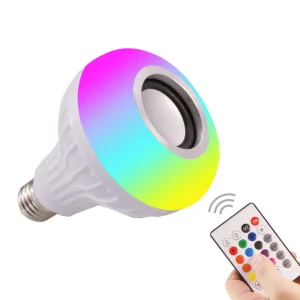 RGB Dimming and Color Changing Speaker Smart LED Music Bulb
