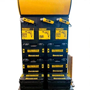 Hardware Display Stand Hardware Store Pegboard Display Rack Tool Display Rack With Hook and Light Box Punching Board Tool Rack