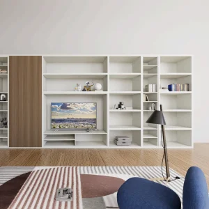 High-End Furniture Dining Room Arrange Books Brochures and Decorations Sideboards