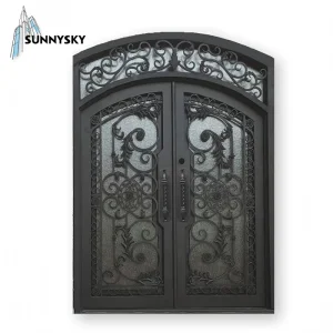 Copper Clad Iron Door