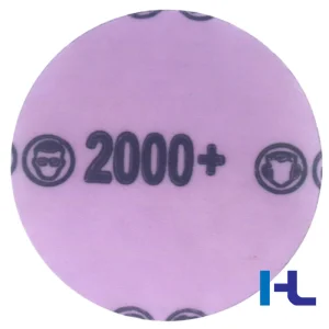 Premium Wet and Dry Waterproof Purple 6" 150mm P80-P2500 Hoop and Loop Film Polishing Abrasive Sand Sanding Sandpaper Disc for Wood Metal Car Like 737u