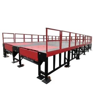 Modular Ramp Heavy Duty Loading Dock Platform With Dock Leveler Electric Hydraulic Portable Loading Dock Platform