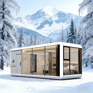 Casa Pequeña Modular de Lujo con Diseño Inteligente