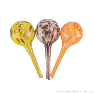 Colorful Crafted Hand Blown Glass Decorative Indoor &amp; Outdoor Plant Small Hydro/Aqua Automatic/Self Watering Tools