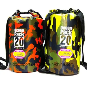 Mochila impermeable flotante de PVC