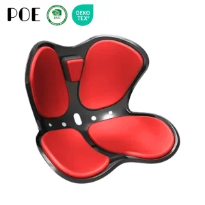 Professional Ergonomic Foldable Memory Foam Filling 100% Polyester Customizable Removable Washable Back Car Lumbar Seat Cushion
