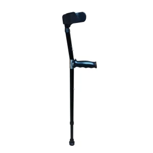 Medic Disabled Anti Slip Elbow Leg Walking Foldable Forearm Axillary Folding Adjustable Aluminum Alloy Underarm Crutches Canes