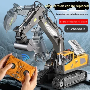 Three-in-One 1:24 Alloy RC Excavator