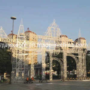 LED Castle Lighting LED Holiday Decorative Lighting Project with Controlling System