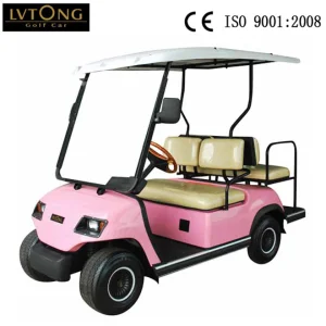 48V Battery Operated Legal Driving Golf Buggy Electric 4 Person Hunting Golf Carts for Sale (LT_A2+2)