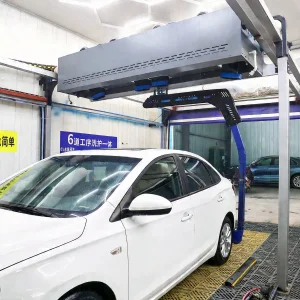 Sistema Avançado de SPA Automotivo com Secagem a Ar e Pulverização de Espuma
