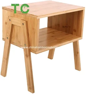 Bamboo End Table