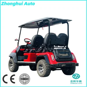 11-Seater Electric Classic Golf Cart Custom Low Prices 72V Hotel Resort Using Electric Vintage Car 12 Passenger Golf Cart