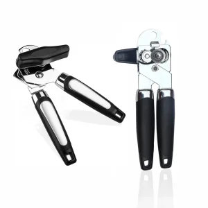 Portable Kitchen Helper 8.34-Inch Black Classic Multifunction Can and Bottle Opener