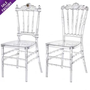 ODM Stackable Clear Acrylic Chairs
