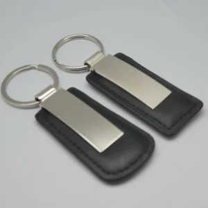 Customizable Luxury Custom Key Holder Key Chain Genuine PU Leather Personalized Keychain Accessories