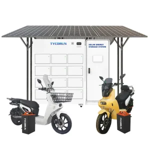 Tycorun Motorcycle Battery Charging System Station Takeout Battery Exchange 12slot Swapping Cabinet