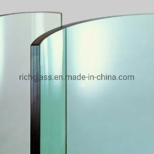 Curved Bent Tempered Laminated Clear Ultra Clear PVB Sgp Laminated Glass for Building Decorative