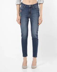 Calças de Jeans de Denim Stretch para Mulheres