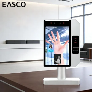8 Inch School Reconnaissance Facial WiFi Face Palm Vien Recognition Device Biometric Access Control Time Attendance System